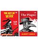 The Art of War by Sun Tzu and The Plague | Strategy and Classic Fiction Book Combo | Leadership Philosophy Human Nature and Existential Literature Paperback Set