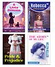 A Little Princess,Rebecca, Pride and Prejudice and The Story of My Life | Classic Literature and Inspirational Book Combo | Friendship Courage Romance and Life Lessons Paperback Set