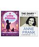 A Little Princess and The Diary of a Young Girl | Classic Literature and Inspirational Memoir Book Combo | Courage Hope Friendship and Life Lessons Paperback Set