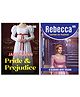 Rebecca and Pride and Prejudice | Classic Fiction and Romance Book Combo | Mystery Love Emotions and Timeless Literature Paperback Set