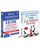 How to Develop Self Confidence And The Leader - Set of 2 | Motivational Self-Help & Leadership Books Combo | Personality Development, Communication Skills, Positive Thinking & Success Mindset