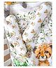 The Baby Trunk Little Leo Bolster Set of 2 -White