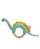 The Baby Trunk Danny The Dino Soft Toy with Grasping Ring- Green