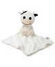 The Baby Trunk Height  27 cm, Milper The Cow Security Blanket & Cuddle Companion - White