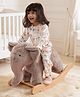 The Baby Trunk Elephant Rocker - Plush Ele - Grey