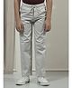 CRIMSOUNE CLUB Cotton Woven Solid Cargo Pants - Grey