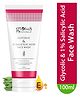 Globus Naturals Glycolic & 1% Salicylic Acid Face wash, 100 ml