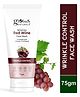 Globus Naturals Red Wine Refreshing Face Wash, Enriched With Vitamin -E & Peach, Suitable For All Skin Types, 75 g