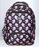 Pearlbags 16 Inches Premium  3 Compartment Water Resistant School Bag-Black