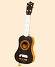 Mad Over Toys 4-String Mini Guitar for Kids|Beginner Musical Instrument for Toddlers & Children(Ages 2-10)|Lightweight Ukulele-Style Guitar|Fun Gift for Boys & Girls|Birthday Gift For Kids(Dark Brown)