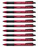 STABILO pointball NatureCOLORS Wildflower Edition - Ballpoint Pen - Pack of 10 - Burgundy with Blue Ink