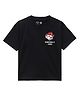 Button Bear Cotton Knit Paw Patrol Featuring Half Sleeves Marshall Back Printed Tee - White