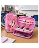 Famyo June Unicorn Pencil Pouch for Kids- Pink