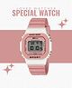 Kool Kidz Colour Blocked Digital Watch - Pink