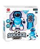 AKN TOYS Remote Controlled Light Music Dancing Soccer Robot - PACK OF 1 - ( COLOR MAY VARY )
