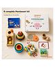 BrainyTots Montessori Toy Box Level 4  612 Month Cognitive & Motor Kit