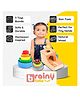 BrainyTots Ultimate Problem Solving Kit  OPB, Ring Stacker, Nesting Bowls & 4 Shape Puzzle