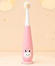 DOMENICO Kids Ultra Soft Bristles Bunny Print Training Toothbrush For Gentle and Complete Oral Cleaning 360-Degree Easy Grip Tooth Brush For 1 to 10 Years BPA Free