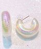 KIMTI Aurora Hoops Clear Drop Earring