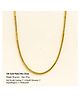 KIMTI Men-18k Gold-Plated Anti Tarnish Ball Chain