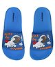 Glissers Astronaut & Typography Designed Sliders - Blue