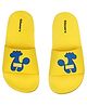 Glissers Giraffe & Hand Made Text Designed Sliders - Yellow