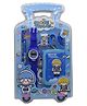 Asera 7 in 1 Stationery Gift Set for Children | Stationery Supplies Bundle with Digital Watch, Sharpener, Eraser, 2 Pencils, Wallet Pouch Return Gift for Kids (Space)