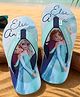 Pine Kids Disney Slip-On Closure Flip Flops With Frozen Print - Blue