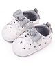 KIDLINGSS Bow Applique Detailed Booties - White & Grey
