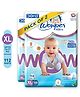 Wowper Fresh Baby Diaper Pants | Extra Large (XL) Size - 112 Pieces 14-17 Kg | Pack of 2 | Wetness Indicator | Upto 12 Hrs Absorption