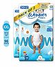 Wowper Fresh Baby Diaper Pants | Double Extra Large (XXL) Size - 96 Pieces 15-25 Kg | Pack of 2 | Wetness Indicator | Upto 12 Hrs Absorption