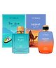 Vokka Thai Aqua & Desert Oud Unisex Luxury Long Lasting Perfume For Men & Women - 100 ml each