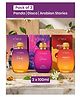 Vokka Panda, Disco & Arabian Stories Perfume Pack of 3 100ml each Unisex EDP Fragrance Gift Set