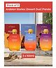 Vokka Arabian Stories, Desert Oud & Panda Perfume Pack of 3 100ml Each |Unisex EDP Fragrance Gift Set