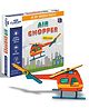 CLAPJOY Air Chopper 3D DIY Wooden Puzzle, Build and Paint Activity, Boosts Cognitive Skills, 8+ Years