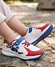 Pine Kids Marvel Velcro Closure Sneaker Shoes With Superman Graphic - White & Red