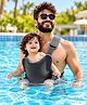 Waterproof Baby Carrier Grey | Neoprene Material | Lightweight Design | Adjustable Straps | Water-Ready Design | Unisex | 28 30 cm