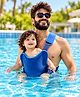 Waterproof Baby Carrier Blue | Neoprene Material | Lightweight Design | Adjustable Straps | Water-Ready Design | Unisex | 28 30 cm