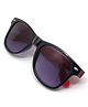 Kid-O-World Solid Square Sunglasses - Black
