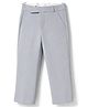 Rikidoos Cotton Lycra Woven Full Length Solid Trouser - Grey