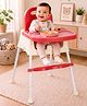 4-in-1 Convertible High Chair for Babies - Pink| Adjustable Footrest| Safety Harness| Converts to Booster, Low Chair & Small Feeding Chair| 6 Months3 Years