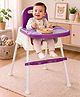 4-in-1 Convertible High Chair for Babies - Purple| Adjustable Footrest| Safety Harness| Converts to Booster, Low Chair & Small Feeding Chair| 6 Months3 Years