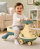 Twister Swing Car for Kids Green| Smooth Self-Driven Motion| Easy Swing| Comfortable Seat| Durable Build| Ride-on Toy for 3 yrs+ Boys & Girls| Gifting Option to Promote Physical Activity