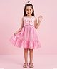 Tiny Girl Woven Sleeveless Sequin Embellished Dress - Pink