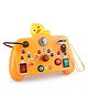 Happy Hues Montessori Busy Board, Baby & Toddler Toys for 1-3 Years Old- Baby Sensory Board-Sensory Educational Toys for Toddler-Random Color