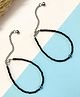 Little Peas Beads Detailed Nazariya Anklets - Black