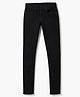 UCB Cotton Woven Full Length Solid Colour Jeans - Black