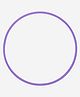 DECATHLON - Domyos Solid Rhythmic Gymnastics Hoop - Purple
