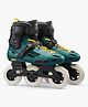 DECATHLON - Oxelo MF 900 Thermoplastic Solid Inline Skating Shoes - Green