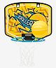 DECATHLON - Kipsta SK100 Printed Mini Basketball Hoop - Yellow